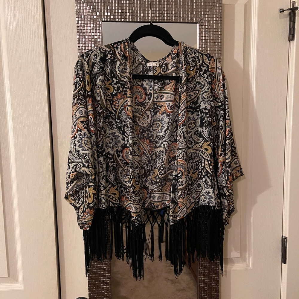 Multi color Short Kimono